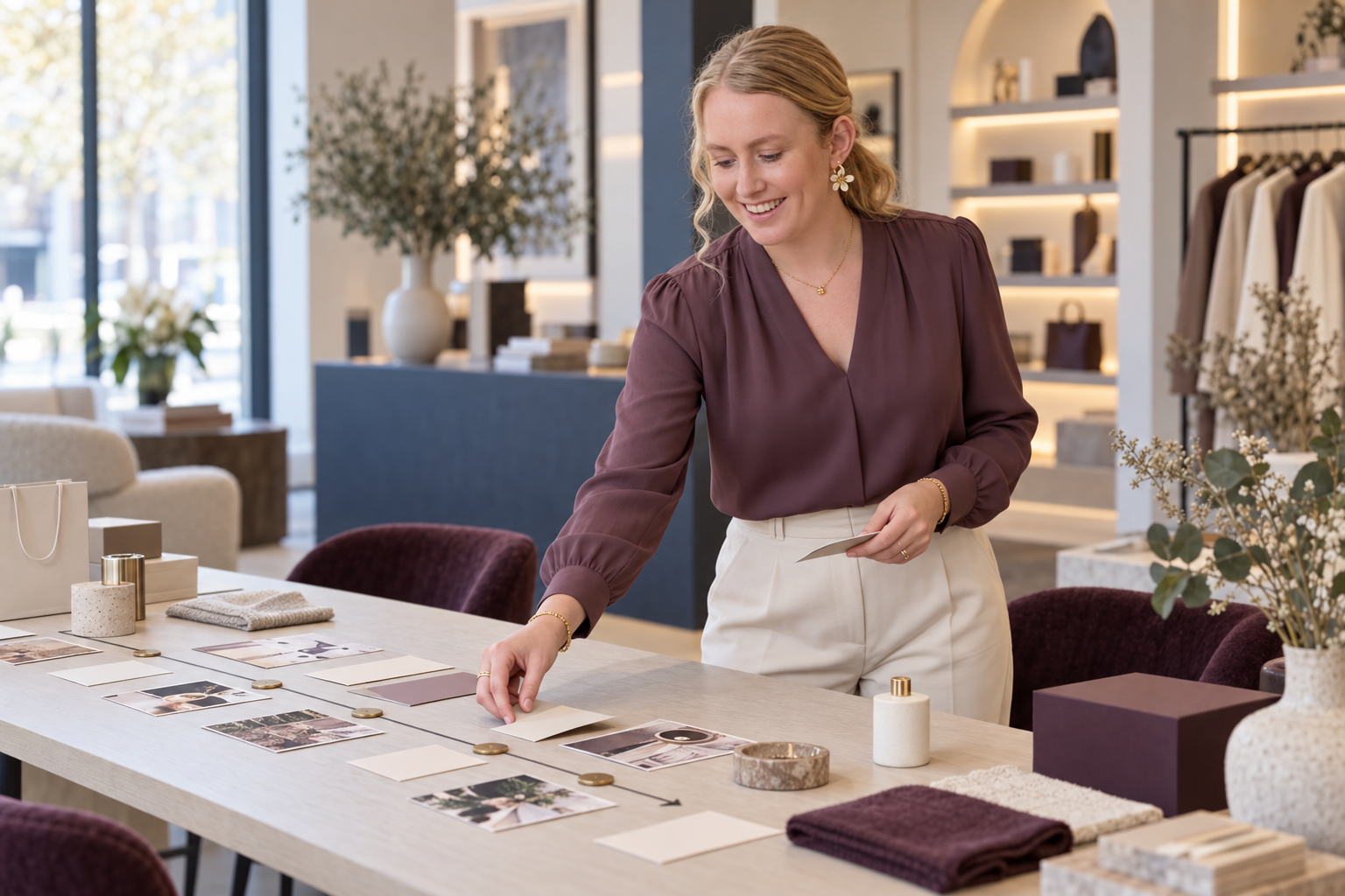 Josephine onderzoekt de klantreis met een team